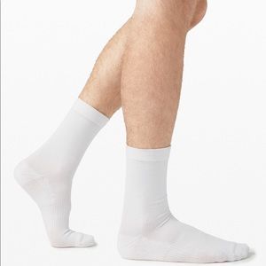 lululemon | 3x Men’s Intent Socks | White | L/XL